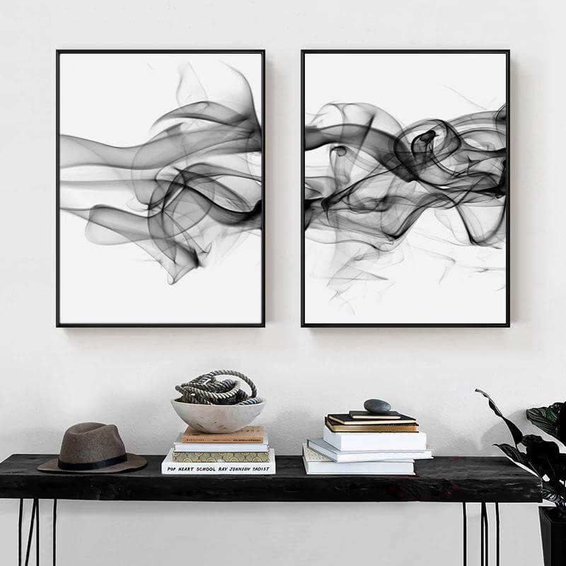 _label_, DSZ Product, feed-cond-new, feed-sl-free shipping, free-shipping, newWall Art 70Cm X 100Cm Stylish Abstract Black 2 Sets Black Frame Canvas - Premium Home & Garden > Wall Art > Posters, Paintings & Prints from Artime ! Shop Online Buy Now at S & D's Value Store Family Business Best Customer Service_label_, DSZ Product, feed-cond-new, feed-sl-free shipping, free-shipping, new