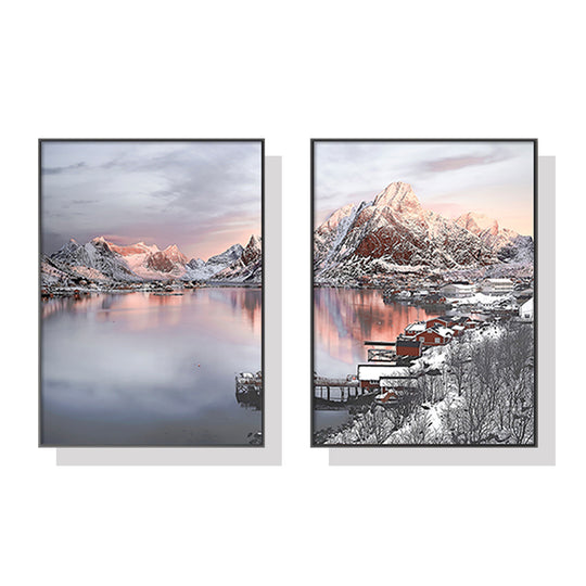 _label_, DSZ Product, feed-cond-new, feed-sl-free shipping, free-shipping, newWall Art 80Cm X 120Cm Nordic Norway 2 Sets Black Frame Canvas - Premium Home & Garden > Decor > Picture Frames from Artime ! Shop Online Buy Now at S & D's Value Store Family Business Best Customer Service_label_, DSZ Product, feed-cond-new, feed-sl-free shipping, free-shipping, new