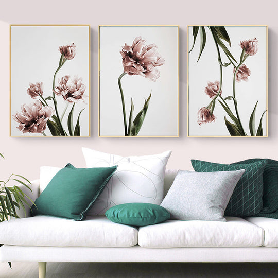 _label_, DSZ Product, feed-cond-new, feed-sl-free shipping, free-shipping, newWall Art 50Cm X 70Cm Tulip Flower 3 Sets Gold Frame Canvas - Premium Home & Garden > Wall Art > Posters, Paintings & Prints from Artime ! Shop Online Buy Now at S & D's Value Store Family Business Best Customer Service_label_, DSZ Product, feed-cond-new, feed-sl-free shipping, free-shipping, new