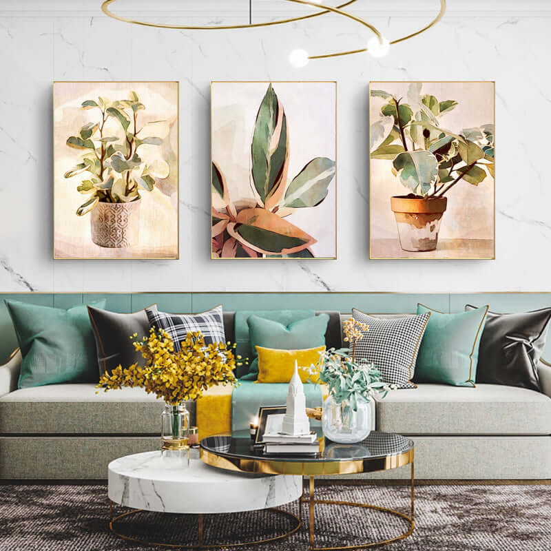 _label_, DSZ Product, feed-cond-new, feed-sl-free shipping, free-shipping, newWall Art 70Cm X 100Cm Botanical Leaves Watercolor Style 3 Sets Gold Frame Canvas - Premium Home & Garden > Wall Art > Posters, Paintings & Prints from Artime ! Shop Online Buy Now at S & D's Value Store Family Business Best Customer Service_label_, DSZ Product, feed-cond-new, feed-sl-free shipping, free-shipping, new