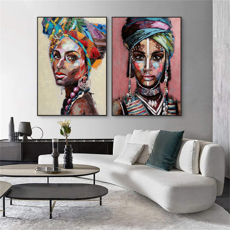 _label_, DSZ Product, feed-cond-new, feed-sl-free shipping, free-shipping, newWall Art 80Cm X 120Cm African Women 2 Sets Black Frame Canvas - Premium Home & Garden > Wall Art > Posters, Paintings & Prints from Artime ! Shop Online Buy Now at S & D's Value Store Family Business Best Customer Service_label_, DSZ Product, feed-cond-new, feed-sl-free shipping, free-shipping, new