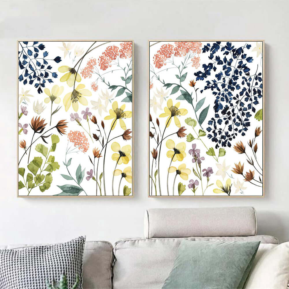 _label_, DSZ Product, feed-cond-new, feed-sl-free shipping, free-shipping, newWall Art 80Cm X 120Cm Flower Composition 2 Sets Gold Frame Canvas - Premium Home & Garden > Wall Art > Posters, Paintings & Prints from Artime ! Shop Online Buy Now at S & D's Value Store Family Business Best Customer Service_label_, DSZ Product, feed-cond-new, feed-sl-free shipping, free-shipping, new