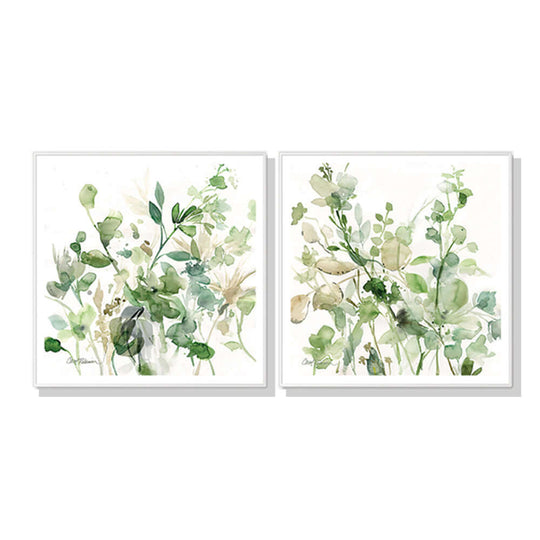 _label_, DSZ Product, feed-cond-new, feed-sl-free shipping, free-shipping, newWall Art 40Cm X 40Cm  Sage Garden By Carol Robinson 2 Sets White Frame Canvas - Premium Home & Garden > Wall Art > Posters, Paintings & Prints from Artime ! Shop Online Buy Now at S & D's Value Store Family Business Best Customer Service_label_, DSZ Product, feed-cond-new, feed-sl-free shipping, free-shipping, new