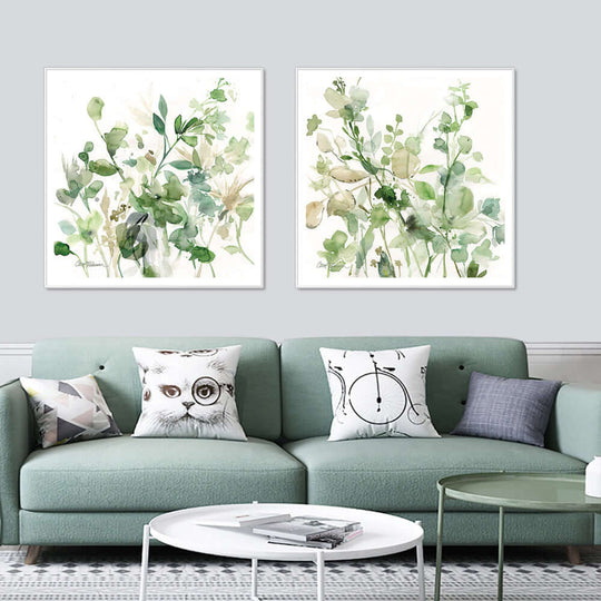 _label_, DSZ Product, feed-cond-new, feed-sl-free shipping, free-shipping, newWall Art 40Cm X 40Cm  Sage Garden By Carol Robinson 2 Sets White Frame Canvas - Premium Home & Garden > Wall Art > Posters, Paintings & Prints from Artime ! Shop Online Buy Now at S & D's Value Store Family Business Best Customer Service_label_, DSZ Product, feed-cond-new, feed-sl-free shipping, free-shipping, new