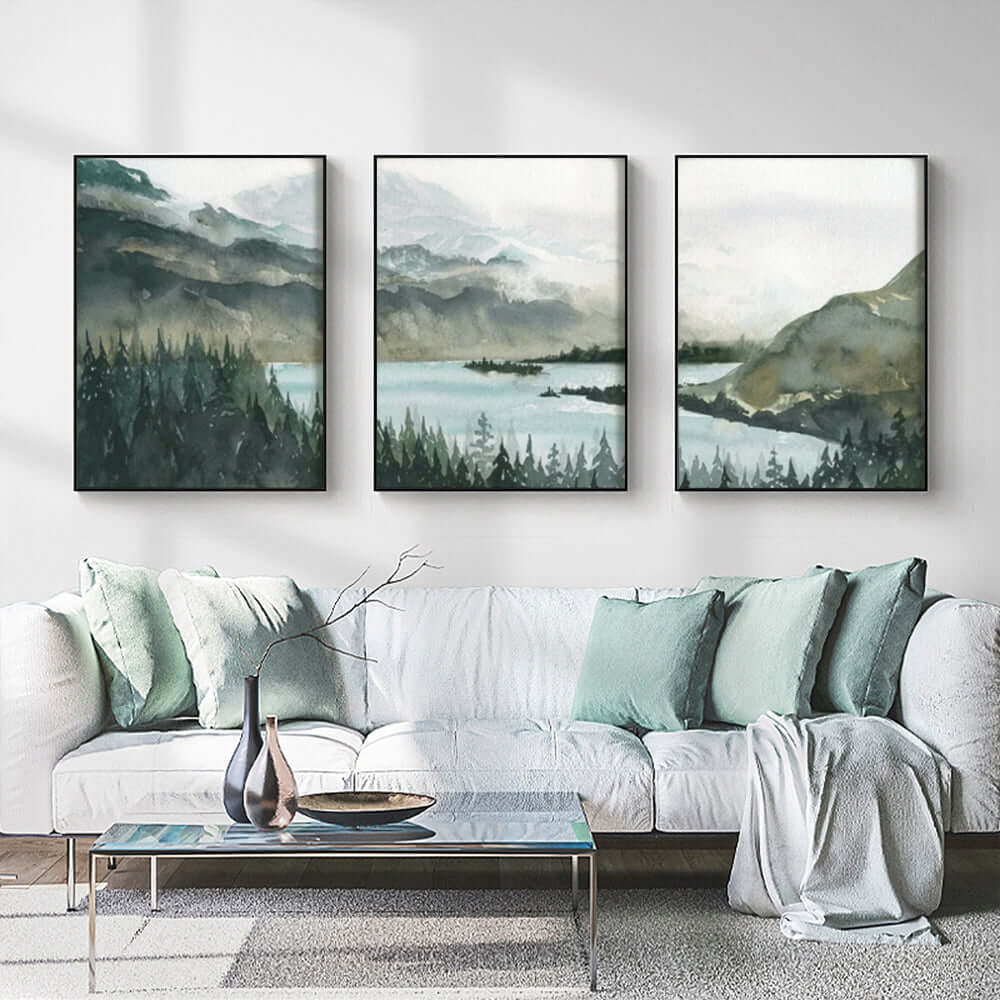 _label_, DSZ Product, feed-cond-new, feed-sl-free shipping, free-shipping, newWall Art 50Cm X 70Cm Landscape 3 Sets Black Frame Canvas - Premium Home & Garden > Hobbies > Arts & Crafts from Artime ! Shop Online Buy Now at S & D's Value Store Family Business Best Customer Service_label_, DSZ Product, feed-cond-new, feed-sl-free shipping, free-shipping, new