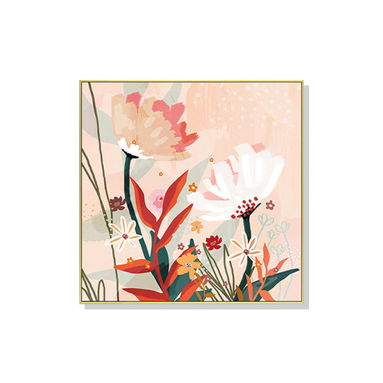 _label_, DSZ Product, feed-cond-new, feed-sl-free shipping, free-shipping, newWall Art 50Cm X 50Cm Native Floral Gold Frame Canvas - Premium Home & Garden > Wall Art > 3D Wall Art from Artime ! Shop Online Buy Now at S & D's Value Store Family Business Best Customer Service_label_, DSZ Product, feed-cond-new, feed-sl-free shipping, free-shipping, new