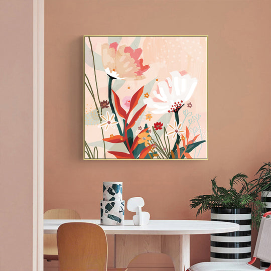 _label_, DSZ Product, feed-cond-new, feed-sl-free shipping, free-shipping, newWall Art 50Cm X 50Cm Native Floral Gold Frame Canvas - Premium Home & Garden > Wall Art > 3D Wall Art from Artime ! Shop Online Buy Now at S & D's Value Store Family Business Best Customer Service_label_, DSZ Product, feed-cond-new, feed-sl-free shipping, free-shipping, new