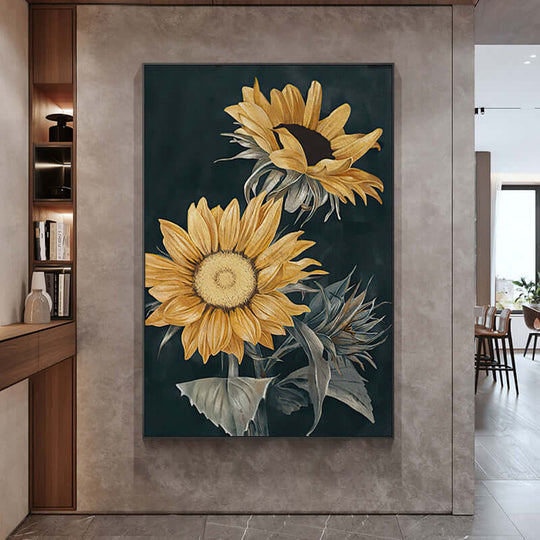 _label_, DSZ Product, feed-cond-new, feed-sl-free shipping, free-shipping, newWall Art 40Cm X 60Cm Sunflowers Black Frame Canvas - Premium Home & Garden > Wall Art > Posters, Paintings & Prints from Artime ! Shop Online Buy Now at S & D's Value Store Family Business Best Customer Service_label_, DSZ Product, feed-cond-new, feed-sl-free shipping, free-shipping, new