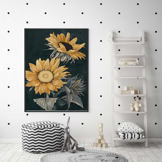 _label_, DSZ Product, feed-cond-new, feed-sl-free shipping, free-shipping, newWall Art 40Cm X 60Cm Sunflowers Black Frame Canvas - Premium Home & Garden > Wall Art > Posters, Paintings & Prints from Artime ! Shop Online Buy Now at S & D's Value Store Family Business Best Customer Service_label_, DSZ Product, feed-cond-new, feed-sl-free shipping, free-shipping, new