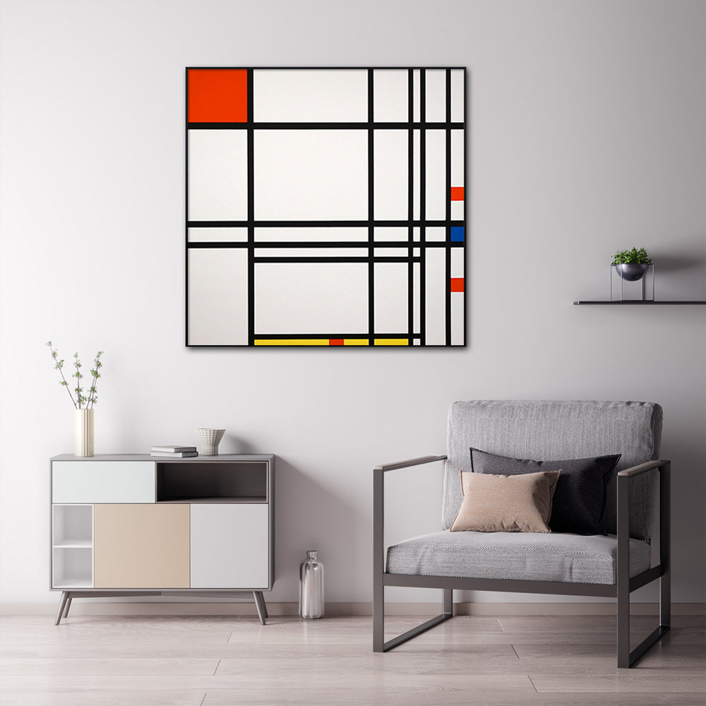 _label_, DSZ Product, feed-cond-new, feed-sl-free shipping, free-shipping, newWall Art 50Cm X 50Cm Abstract Art By Piet Mondrian Black Frame Canvas - Premium Home & Garden > Wall Art > Posters, Paintings & Prints from Artime ! Shop Online Buy Now at S & D's Value Store Family Business Best Customer Service_label_, DSZ Product, feed-cond-new, feed-sl-free shipping, free-shipping, new