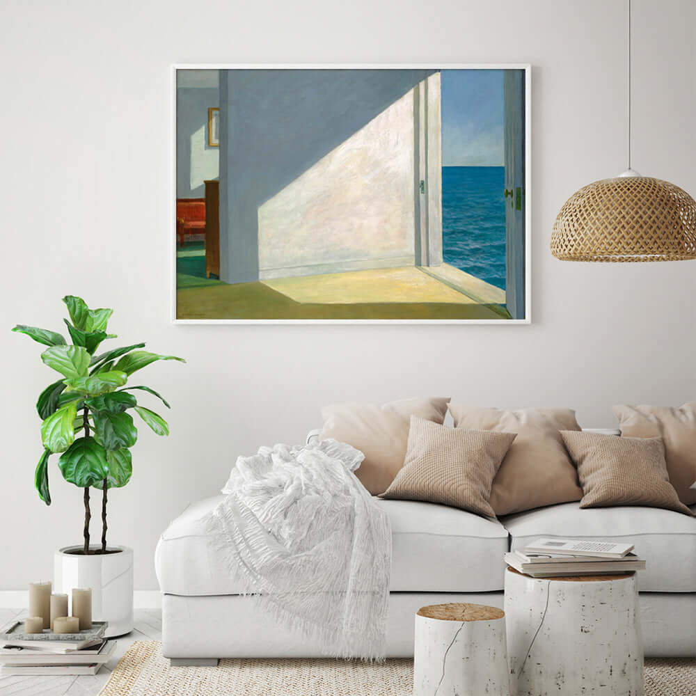 _label_, DSZ Product, feed-cond-new, feed-sl-free shipping, free-shipping, newWall Art 50Cm X 70Cm Room By The Sea By Edward Hopper White Frame Canvas - Premium Home & Garden > Wall Art > Posters, Paintings & Prints from Artime ! Shop Online Buy Now at S & D's Value Store Family Business Best Customer Service_label_, DSZ Product, feed-cond-new, feed-sl-free shipping, free-shipping, new