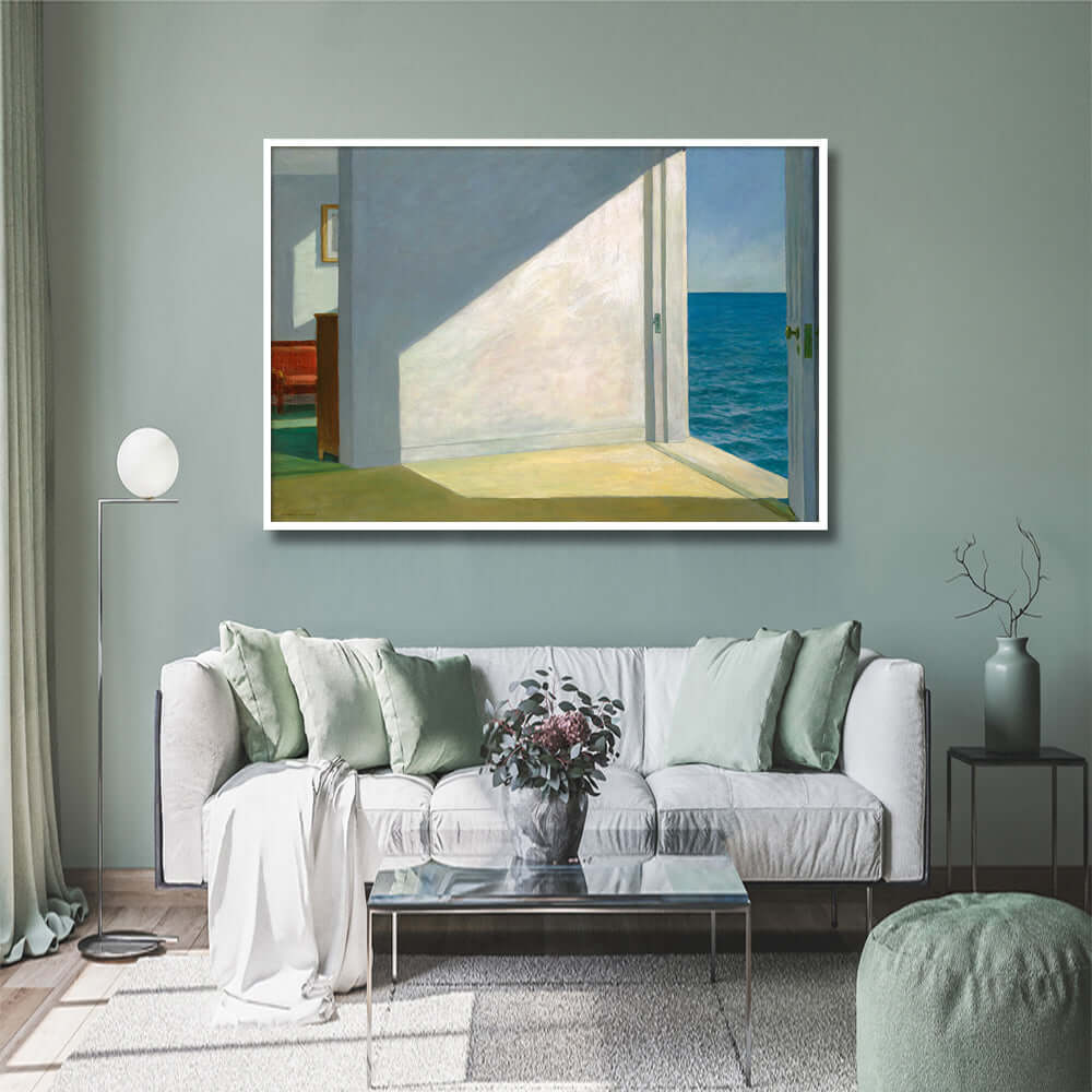 _label_, DSZ Product, feed-cond-new, feed-sl-free shipping, free-shipping, newWall Art 50Cm X 70Cm Room By The Sea By Edward Hopper White Frame Canvas - Premium Home & Garden > Wall Art > Posters, Paintings & Prints from Artime ! Shop Online Buy Now at S & D's Value Store Family Business Best Customer Service_label_, DSZ Product, feed-cond-new, feed-sl-free shipping, free-shipping, new