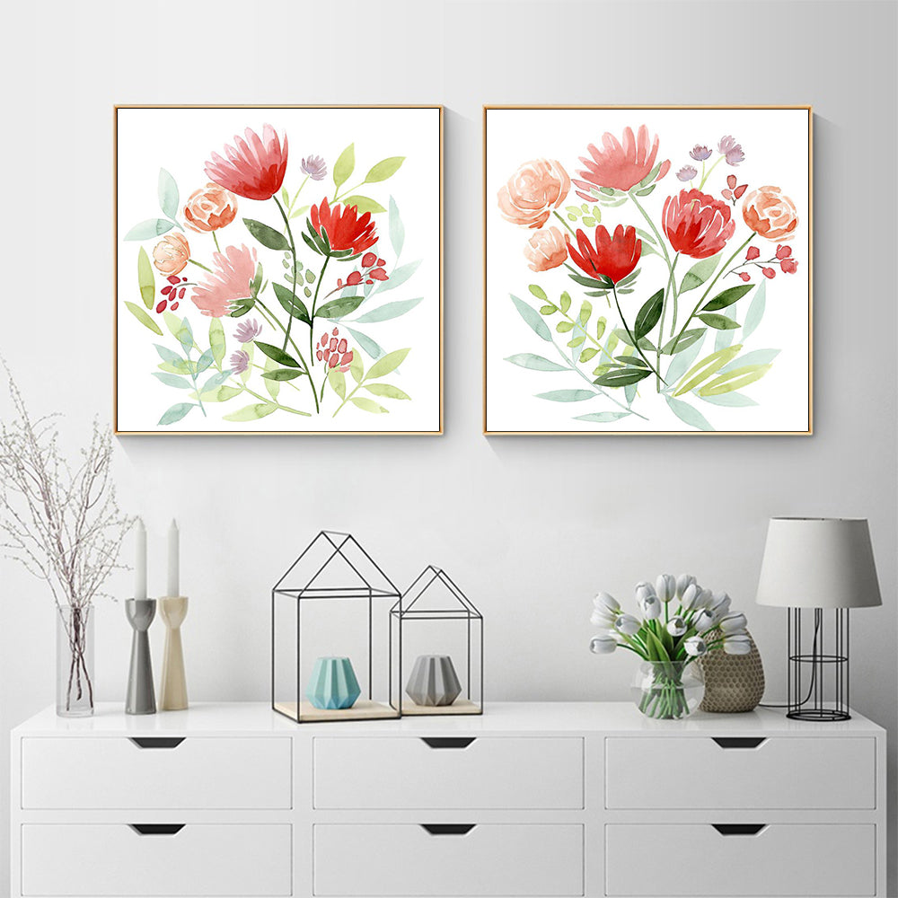 _label_, DSZ Product, feed-cond-new, feed-sl-free shipping, free-shipping, newWall Art 40Cm X 40Cm Florals 2 Sets Gold Frame Canvas - Premium Home & Garden > Wall Art > Posters, Paintings & Prints from Artime ! Shop Online Buy Now at S & D's Value Store Family Business Best Customer Service_label_, DSZ Product, feed-cond-new, feed-sl-free shipping, free-shipping, new