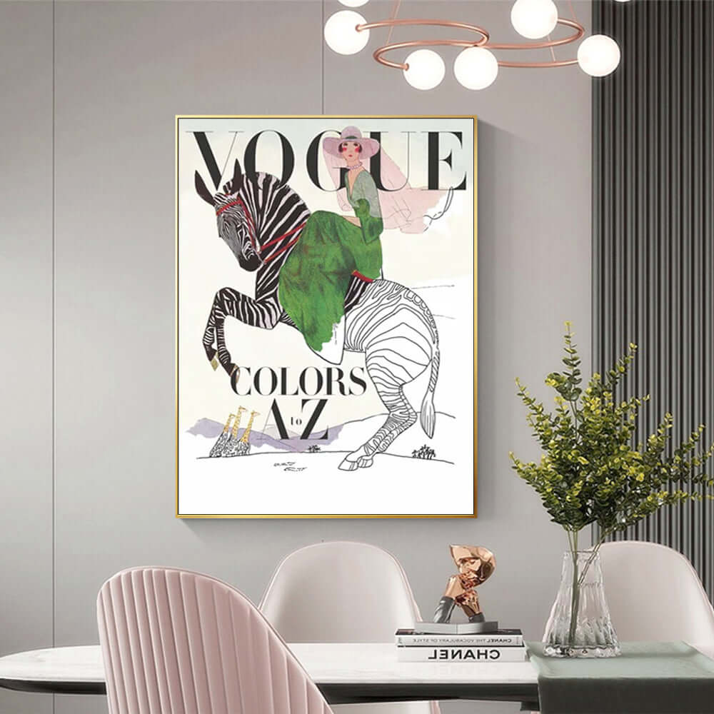 _label_, DSZ Product, feed-cond-new, feed-sl-free shipping, free-shipping, newWall Art 60Cm X 90Cm Vogue Lady Gold Frame Canvas - Premium Home & Garden > Decor > Picture Frames from Artime ! Shop Online Buy Now at S & D's Value Store Family Business Best Customer Service_label_, DSZ Product, feed-cond-new, feed-sl-free shipping, free-shipping, new