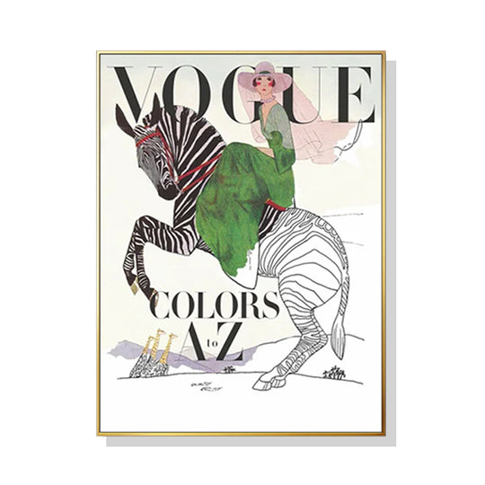 _label_, DSZ Product, feed-cond-new, feed-sl-free shipping, free-shipping, newWall Art 70Cm X 100Cm Vogue Lady Gold Frame Canvas - Premium Home & Garden > Wall Art > Posters, Paintings & Prints from Artime ! Shop Online Buy Now at S & D's Value Store Family Business Best Customer Service_label_, DSZ Product, feed-cond-new, feed-sl-free shipping, free-shipping, new