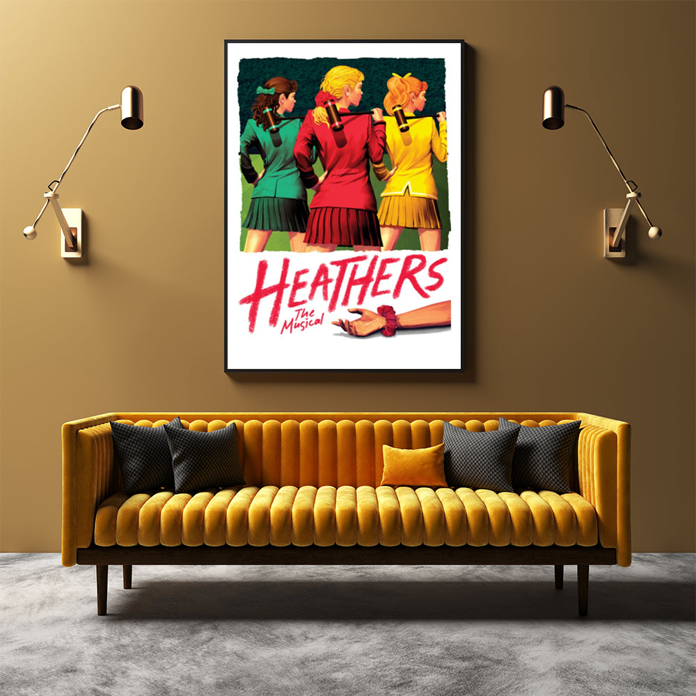 _label_, DSZ Product, feed-cond-new, feed-sl-free shipping, free-shipping, newWall Art 60Cm X 90Cm Heathers The Musical Black Frame Canvas - Premium Home & Garden > Decor > Picture Frames from Artime ! Shop Online Buy Now at S & D's Value Store Family Business Best Customer Service_label_, DSZ Product, feed-cond-new, feed-sl-free shipping, free-shipping, new