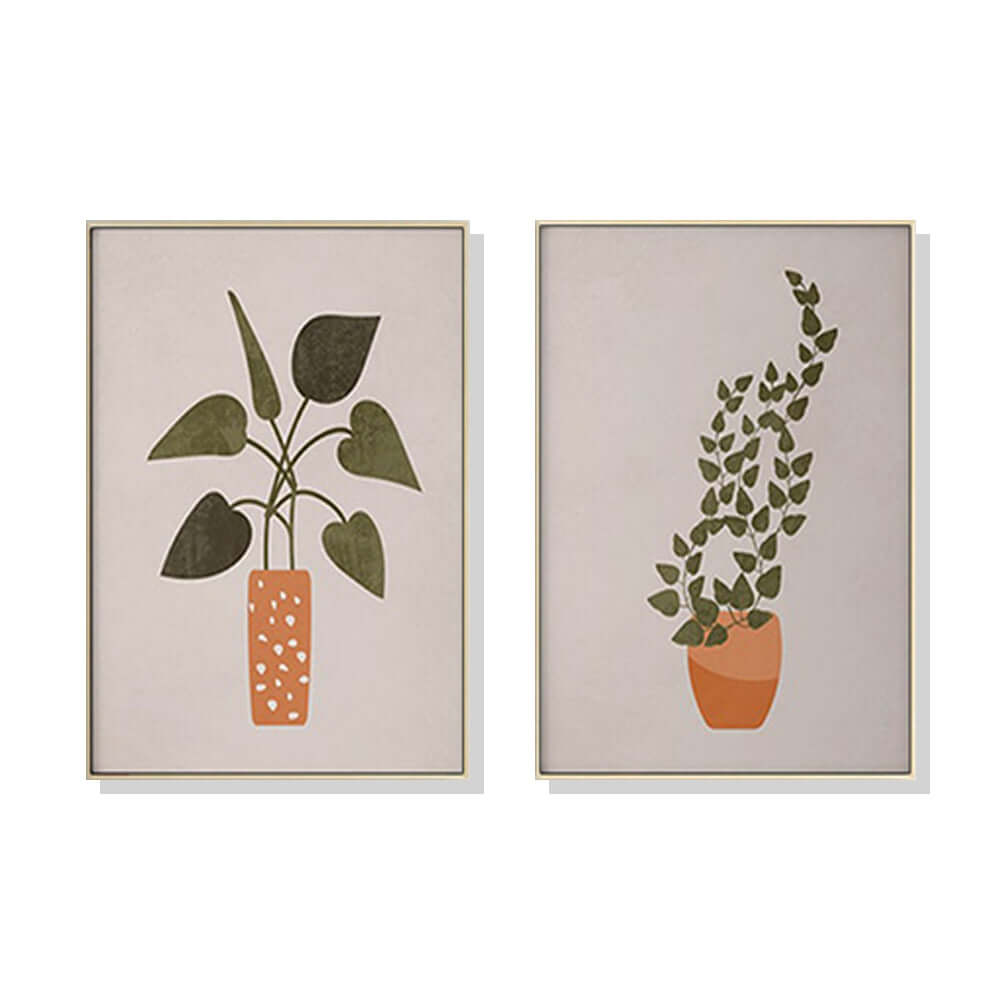 _label_, DSZ Product, feed-cond-new, feed-sl-free shipping, free-shipping, newWall Art 50Cm X 70Cm Boho Botanical Art 2 Sets Gold Frame Canvas - Premium Home & Garden > Wall Art > Posters, Paintings & Prints from Artime ! Shop Online Buy Now at S & D's Value Store Family Business Best Customer Service_label_, DSZ Product, feed-cond-new, feed-sl-free shipping, free-shipping, new