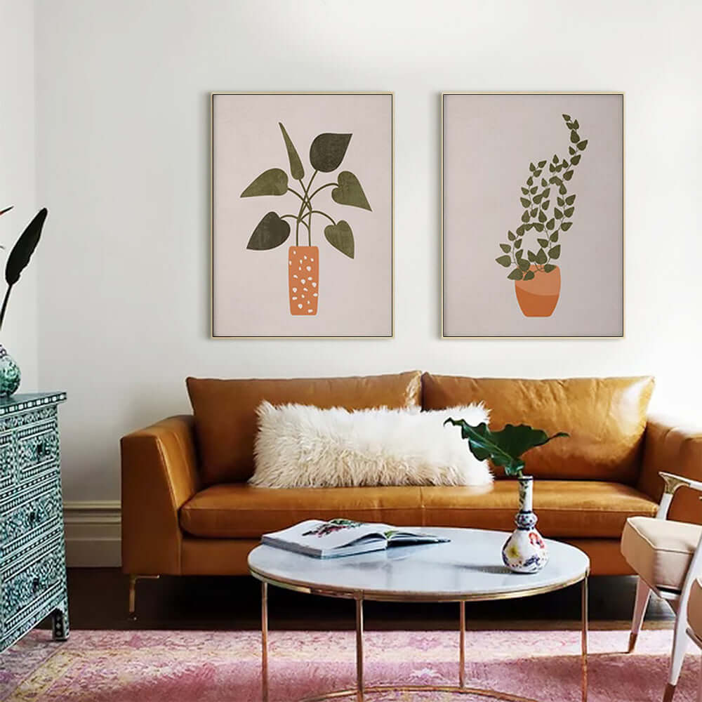 _label_, DSZ Product, feed-cond-new, feed-sl-free shipping, free-shipping, newWall Art 50Cm X 70Cm Boho Botanical Art 2 Sets Gold Frame Canvas - Premium Home & Garden > Wall Art > Posters, Paintings & Prints from Artime ! Shop Online Buy Now at S & D's Value Store Family Business Best Customer Service_label_, DSZ Product, feed-cond-new, feed-sl-free shipping, free-shipping, new