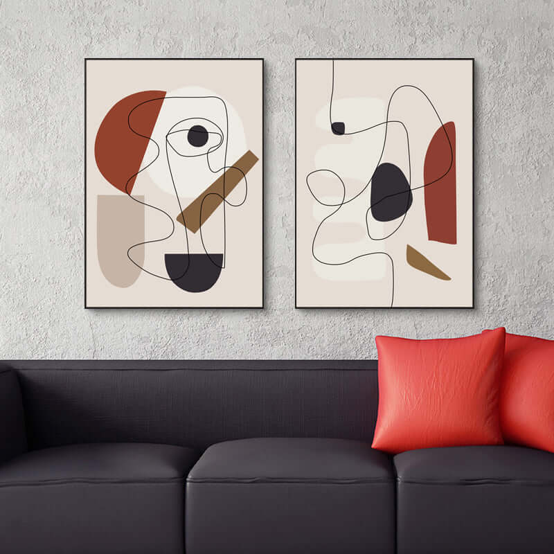 _label_, DSZ Product, feed-cond-new, feed-sl-free shipping, free-shipping, newWall Art 80Cm X 120Cm Abstract Line Art By Picasso 3 Sets Black Frame Canvas - Premium Home & Garden > Wall Art > Posters, Paintings & Prints from Artime ! Shop Online Buy Now at S & D's Value Store Family Business Best Customer Service_label_, DSZ Product, feed-cond-new, feed-sl-free shipping, free-shipping, new