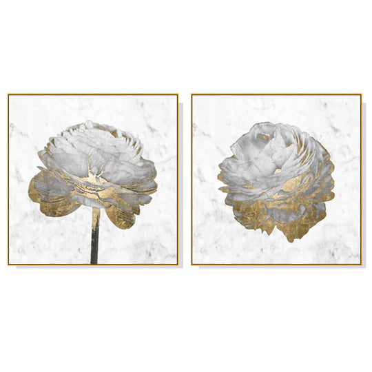 _label_, DSZ Product, feed-cond-new, feed-sl-free shipping, free-shipping, newWall Art 40Cm X 40Cm Gold And White Blossom On White 2 Sets Gold Frame Canvas - Premium Home & Garden > Wall Art > Posters, Paintings & Prints from Artime ! Shop Online Buy Now at S & D's Value Store Family Business Best Customer Service_label_, DSZ Product, feed-cond-new, feed-sl-free shipping, free-shipping, new