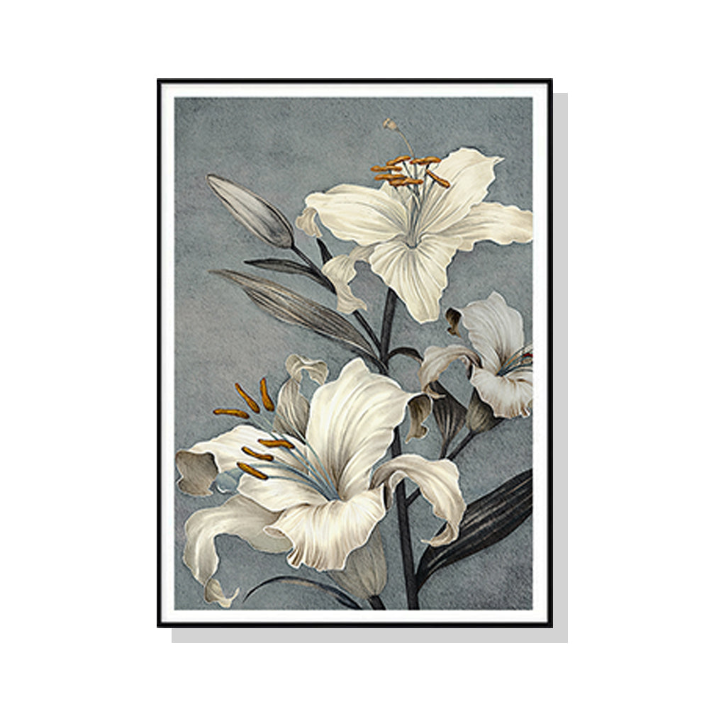 _label_, DSZ Product, feed-cond-new, feed-sl-free shipping, free-shipping, newWall Art 60Cm X 90Cm Floral Lily Ii Black Frame Canvas - Premium Home & Garden > Wall Art > Posters, Paintings & Prints from Artime ! Shop Online Buy Now at S & D's Value Store Family Business Best Customer Service_label_, DSZ Product, feed-cond-new, feed-sl-free shipping, free-shipping, new