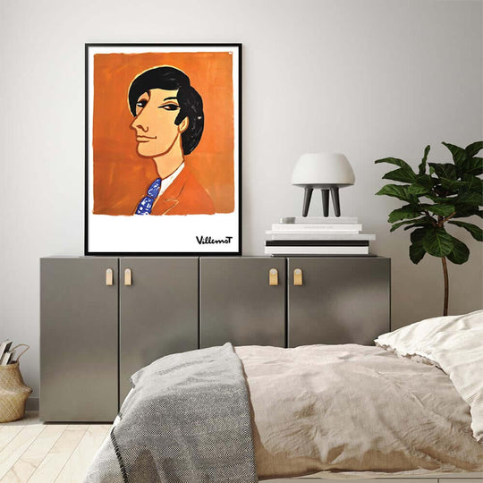 _label_, DSZ Product, feed-cond-new, feed-sl-free shipping, free-shipping, newWall Art 60Cm X 90Cm Villemot 1971 Black Frame Canvas - Premium Home & Garden > Wall Art > Posters, Paintings & Prints from Artime ! Shop Online Buy Now at S & D's Value Store Family Business Best Customer Service_label_, DSZ Product, feed-cond-new, feed-sl-free shipping, free-shipping, new