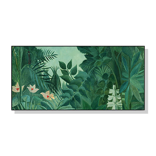 _label_, DSZ Product, feed-cond-new, feed-sl-free shipping, free-shipping, newWall Art 40Cm X 80Cm The Equatorial Jungle Green Forest By Henri Rousseau Black Frame Canvas - Premium Home & Garden > Wall Art > Posters, Paintings & Prints from Artime ! Shop Online Buy Now at S & D's Value Store Family Business Best Customer Service_label_, DSZ Product, feed-cond-new, feed-sl-free shipping, free-shipping, new