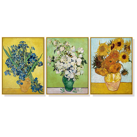 _label_, DSZ Product, feed-cond-new, feed-sl-free shipping, free-shipping, newWall Art 80Cm X 120Cm Van Gogh Sunflowers Roses 3 Sets Gold Frame Canvas - Premium Home & Garden > Wall Art > Posters, Paintings & Prints from Artime ! Shop Online Buy Now at S & D's Value Store Family Business Best Customer Service_label_, DSZ Product, feed-cond-new, feed-sl-free shipping, free-shipping, new