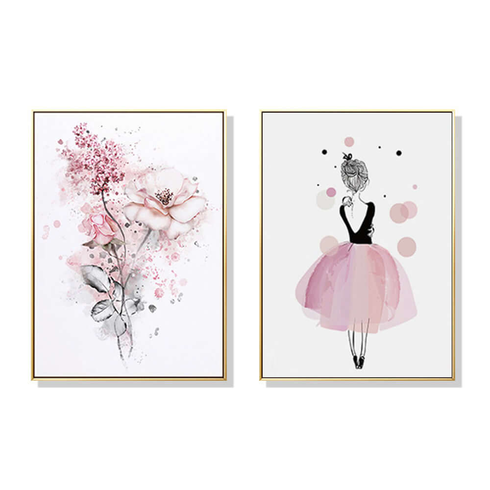 _label_, DSZ Product, feed-cond-new, feed-sl-free shipping, free-shipping, newWall Art 50Cm X 70Cm Dancing Ballerina In Paris 2 Sets Gold Frame Canvas - Premium Home & Garden > Decor > Picture Frames from Artime ! Shop Online Buy Now at S & D's Value Store Family Business Best Customer Service_label_, DSZ Product, feed-cond-new, feed-sl-free shipping, free-shipping, new