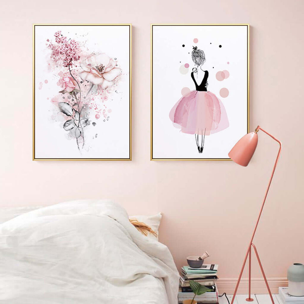 _label_, DSZ Product, feed-cond-new, feed-sl-free shipping, free-shipping, newWall Art 50Cm X 70Cm Dancing Ballerina In Paris 2 Sets Gold Frame Canvas - Premium Home & Garden > Decor > Picture Frames from Artime ! Shop Online Buy Now at S & D's Value Store Family Business Best Customer Service_label_, DSZ Product, feed-cond-new, feed-sl-free shipping, free-shipping, new