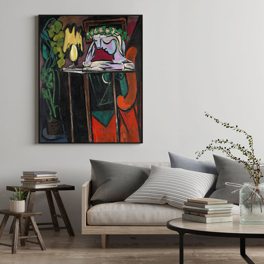 _label_, DSZ Product, feed-cond-new, feed-sl-free shipping, free-shipping, newWall Art 50Cm X 70Cm Reading Girl By Pablo Picasso Black Frame Canvas - Premium Home & Garden > Wall Art > Posters, Paintings & Prints from Artime ! Shop Online Buy Now at S & D's Value Store Family Business Best Customer Service_label_, DSZ Product, feed-cond-new, feed-sl-free shipping, free-shipping, new