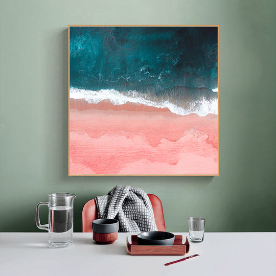 _label_, DSZ Product, feed-cond-new, feed-sl-free shipping, free-shipping, newWall Art 50Cm X 50Cm Pink Sea Wood Frame Canvas - Premium Home & Garden > Wall Art > Posters, Paintings & Prints from Artime ! Shop Online Buy Now at S & D's Value Store Family Business Best Customer Service_label_, DSZ Product, feed-cond-new, feed-sl-free shipping, free-shipping, new