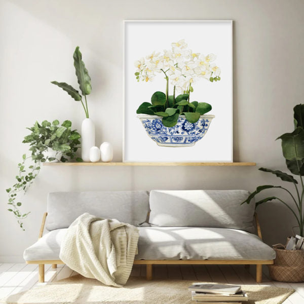 _label_, DSZ Product, feed-cond-new, feed-sl-free shipping, free-shipping, newWall Art 70Cm X 100Cm Elegant Flower 2 Sets White Frame Canvas - Premium Home & Garden > Wall Art > Posters, Paintings & Prints from Artime ! Shop Online Buy Now at S & D's Value Store Family Business Best Customer Service_label_, DSZ Product, feed-cond-new, feed-sl-free shipping, free-shipping, new