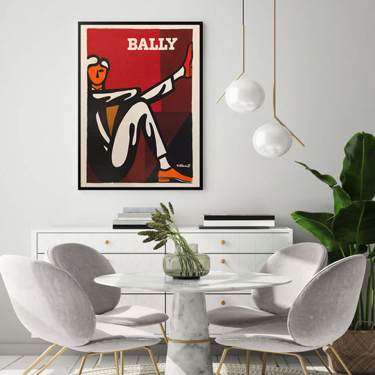 _label_, DSZ Product, feed-cond-new, feed-sl-free shipping, free-shipping, newWall Art 50Cm X 70Cm Bally Man By Villemot Black Frame Canvas - Premium Home & Garden > Wall Art > Posters, Paintings & Prints from Artime ! Shop Online Buy Now at S & D's Value Store Family Business Best Customer Service_label_, DSZ Product, feed-cond-new, feed-sl-free shipping, free-shipping, new