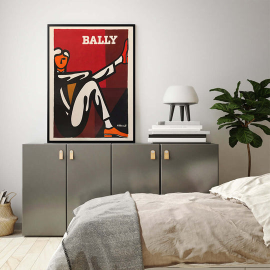 _label_, DSZ Product, feed-cond-new, feed-sl-free shipping, free-shipping, newWall Art 50Cm X 70Cm Bally Man By Villemot Black Frame Canvas - Premium Home & Garden > Wall Art > Posters, Paintings & Prints from Artime ! Shop Online Buy Now at S & D's Value Store Family Business Best Customer Service_label_, DSZ Product, feed-cond-new, feed-sl-free shipping, free-shipping, new