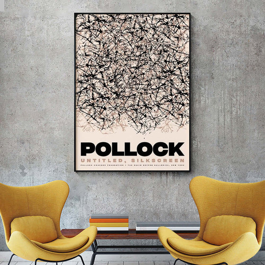 _label_, DSZ Product, feed-cond-new, feed-sl-free shipping, free-shipping, newWall Art 50Cm X 70Cm Jackson Pollock Exhibition Ii Black Frame Canvas - Premium Home & Garden > Decor > Picture Frames from Artime ! Shop Online Buy Now at S & D's Value Store Family Business Best Customer Service_label_, DSZ Product, feed-cond-new, feed-sl-free shipping, free-shipping, new