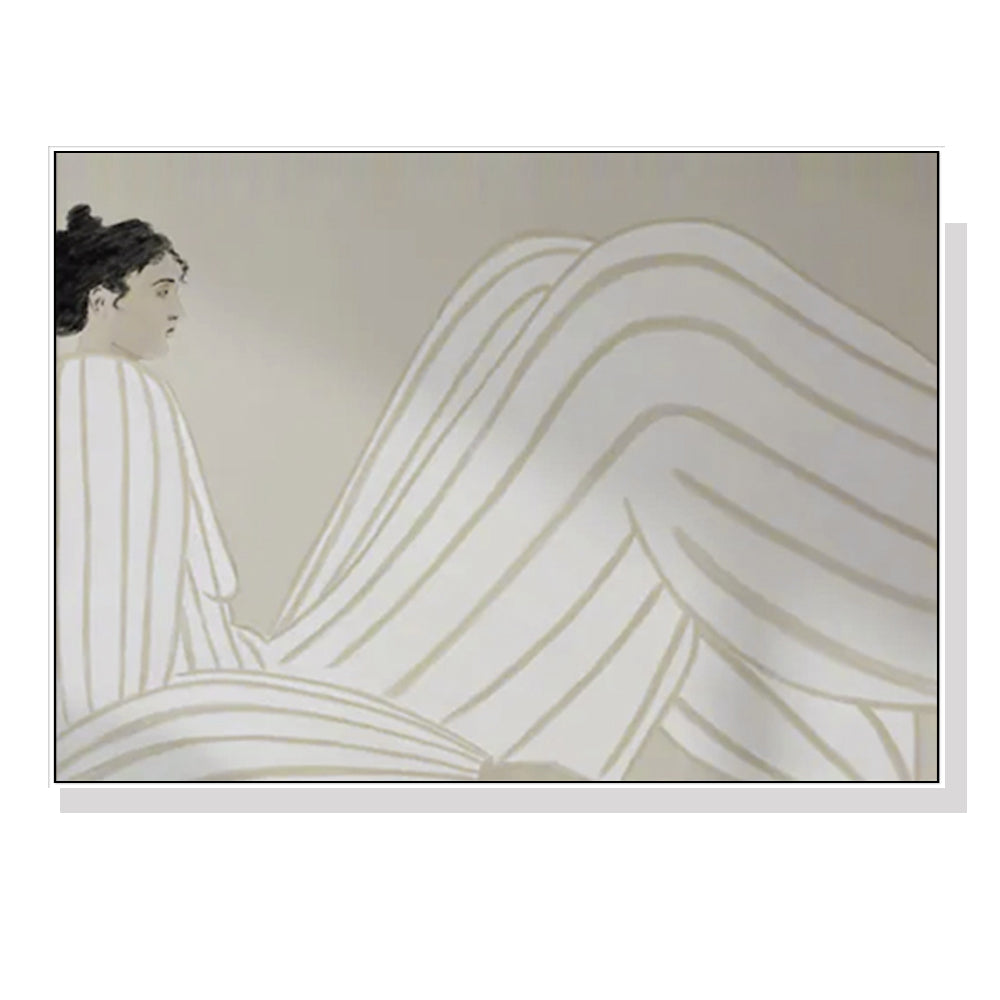 _label_, DSZ Product, feed-cond-new, feed-sl-free shipping, free-shipping, newWall Art 60Cm X 90Cm Abstract Lady White Frame Canvas - Premium Home & Garden > Wall Art > Posters, Paintings & Prints from Artime ! Shop Online Buy Now at S & D's Value Store Family Business Best Customer Service_label_, DSZ Product, feed-cond-new, feed-sl-free shipping, free-shipping, new