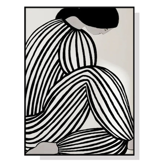 _label_, DSZ Product, feed-cond-new, feed-sl-free shipping, free-shipping, newWall Art 40Cm X 60Cm Mid Century Figure Black Frame Canvas - Premium Home & Garden > Wall Art > Posters, Paintings & Prints from Artime ! Shop Online Buy Now at S & D's Value Store Family Business Best Customer Service_label_, DSZ Product, feed-cond-new, feed-sl-free shipping, free-shipping, new