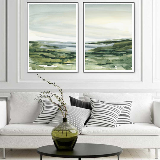 _label_, DSZ Product, feed-cond-new, feed-sl-free shipping, free-shipping, newWall Art 50Cm X 70Cm Watercolor Landscape 2 Sets Black Frame Canvas - Premium Home & Garden > Hobbies > Arts & Crafts from Artime ! Shop Online Buy Now at S & D's Value Store Family Business Best Customer Service_label_, DSZ Product, feed-cond-new, feed-sl-free shipping, free-shipping, new