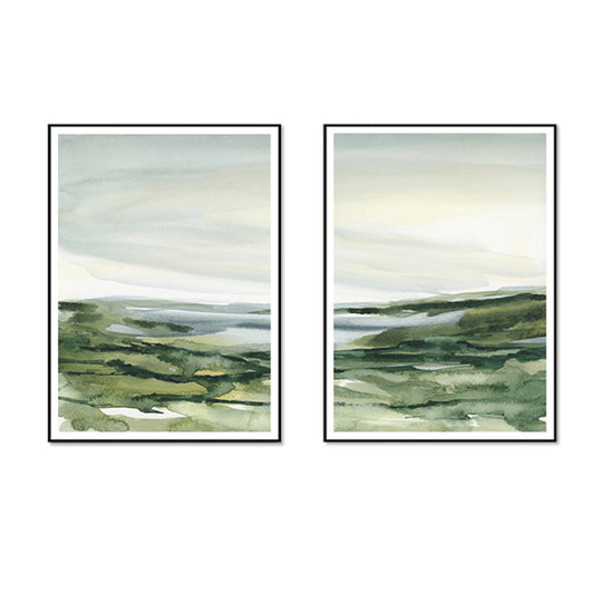 _label_, DSZ Product, feed-cond-new, feed-sl-free shipping, free-shipping, newWall Art 80Cm X 120Cm Watercolor Landscape 2 Sets Black Frame Canvas - Premium Home & Garden > Hobbies > Arts & Crafts from Artime ! Shop Online Buy Now at S & D's Value Store Family Business Best Customer Service_label_, DSZ Product, feed-cond-new, feed-sl-free shipping, free-shipping, new