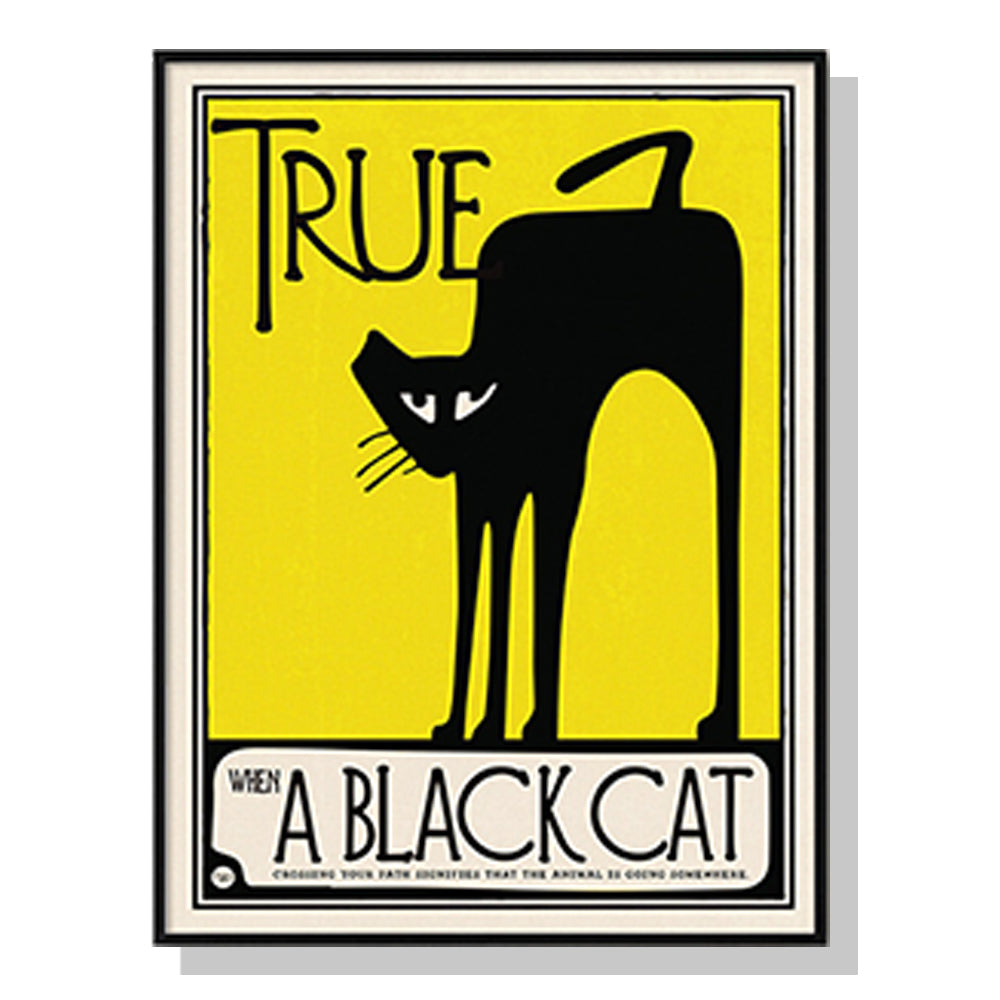 _label_, DSZ Product, feed-cond-new, feed-sl-free shipping, free-shipping, newWall Art 70Cm X 100Cm Black Cat Black Frame Canvas - Premium Home & Garden > Decor > Picture Frames from Artime ! Shop Online Buy Now at S & D's Value Store Family Business Best Customer Service_label_, DSZ Product, feed-cond-new, feed-sl-free shipping, free-shipping, new