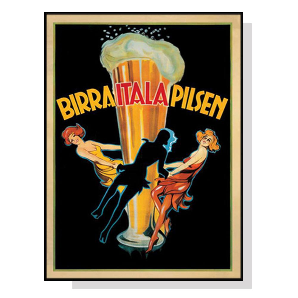 _label_, DSZ Product, feed-cond-new, feed-sl-free shipping, free-shipping, newWall Art 50Cm X 70Cm Birra Itala Pilsen Black Frame Canvas - Premium Home & Garden > Wall Art > Posters, Paintings & Prints from Artime ! Shop Online Buy Now at S & D's Value Store Family Business Best Customer Service_label_, DSZ Product, feed-cond-new, feed-sl-free shipping, free-shipping, new