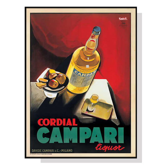 _label_, DSZ Product, feed-cond-new, feed-sl-free shipping, free-shipping, newWall Art 40Cm X 60Cm Cordial Campari Liquor Black Frame Canvas - Premium Home & Garden > Wall Art > Posters, Paintings & Prints from Artime ! Shop Online Buy Now at S & D's Value Store Family Business Best Customer Service_label_, DSZ Product, feed-cond-new, feed-sl-free shipping, free-shipping, new