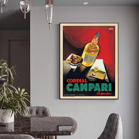 _label_, DSZ Product, feed-cond-new, feed-sl-free shipping, free-shipping, newWall Art 40Cm X 60Cm Cordial Campari Liquor Black Frame Canvas - Premium Home & Garden > Wall Art > Posters, Paintings & Prints from Artime ! Shop Online Buy Now at S & D's Value Store Family Business Best Customer Service_label_, DSZ Product, feed-cond-new, feed-sl-free shipping, free-shipping, new