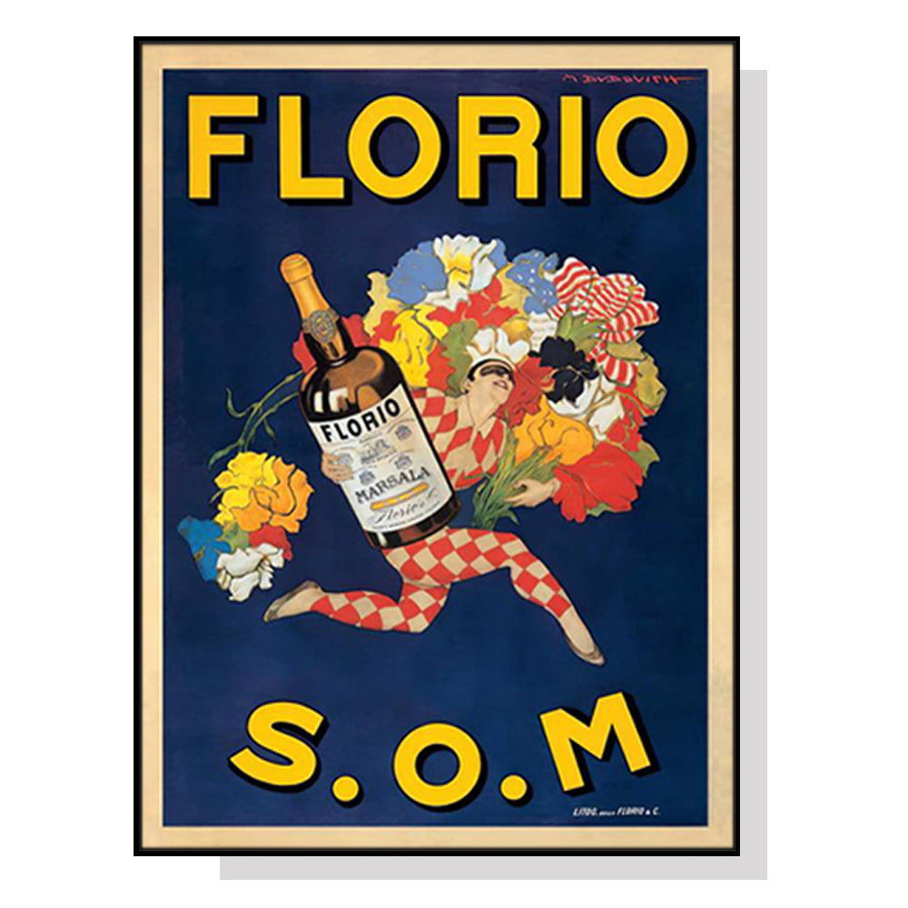 _label_, DSZ Product, feed-cond-new, feed-sl-free shipping, free-shipping, newWall Art 50Cm X 70Cm Florio S.O.M Black Frame Canvas - Premium Home & Garden > Wall Art > Posters, Paintings & Prints from Artime ! Shop Online Buy Now at S & D's Value Store Family Business Best Customer Service_label_, DSZ Product, feed-cond-new, feed-sl-free shipping, free-shipping, new