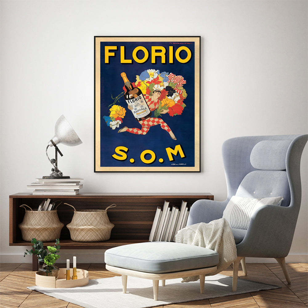 _label_, DSZ Product, feed-cond-new, feed-sl-free shipping, free-shipping, newWall Art 50Cm X 70Cm Florio S.O.M Black Frame Canvas - Premium Home & Garden > Wall Art > Posters, Paintings & Prints from Artime ! Shop Online Buy Now at S & D's Value Store Family Business Best Customer Service_label_, DSZ Product, feed-cond-new, feed-sl-free shipping, free-shipping, new