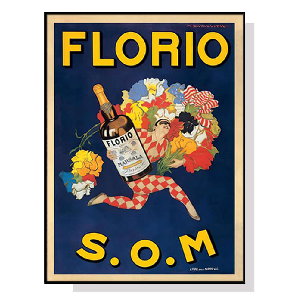 _label_, DSZ Product, feed-cond-new, feed-sl-free shipping, free-shipping, newWall Art 70Cm X 100Cm Florio S.O.M Black Frame Canvas - Premium Home & Garden > Wall Art > Posters, Paintings & Prints from Artime ! Shop Online Buy Now at S & D's Value Store Family Business Best Customer Service_label_, DSZ Product, feed-cond-new, feed-sl-free shipping, free-shipping, new