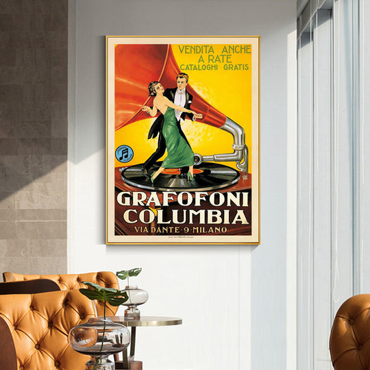 _label_, DSZ Product, feed-cond-new, feed-sl-free shipping, free-shipping, newWall Art 60Cm X 90Cm Grafofoni Columbia Gold Frame Canvas - Premium Home & Garden > Decor > Picture Frames from Artime ! Shop Online Buy Now at S & D's Value Store Family Business Best Customer Service_label_, DSZ Product, feed-cond-new, feed-sl-free shipping, free-shipping, new