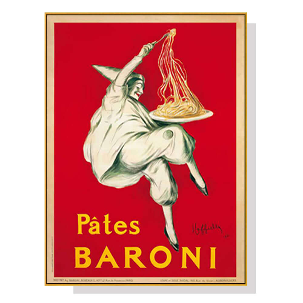 _label_, DSZ Product, feed-cond-new, feed-sl-free shipping, free-shipping, newWall Art 50Cm X 70Cm Pates Baroni Pasta Gold Frame Canvas - Premium Home & Garden > Wall Art > Posters, Paintings & Prints from Artime ! Shop Online Buy Now at S & D's Value Store Family Business Best Customer Service_label_, DSZ Product, feed-cond-new, feed-sl-free shipping, free-shipping, new