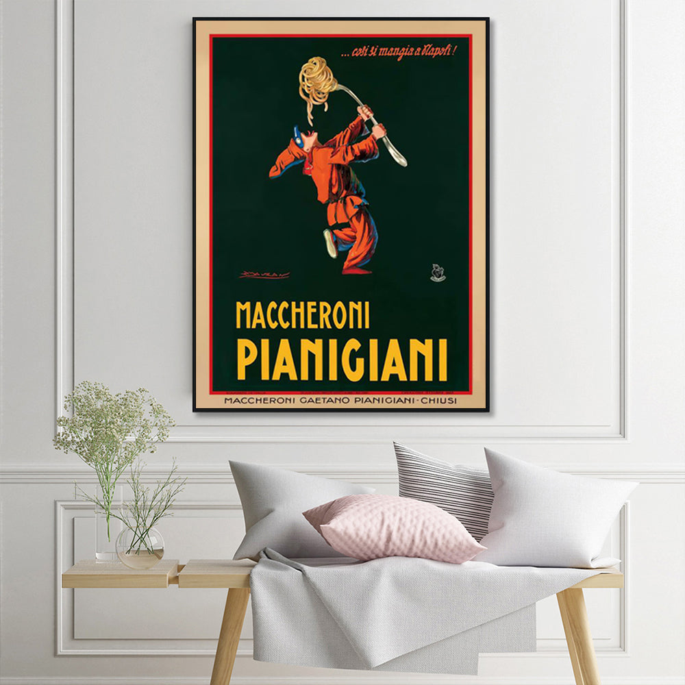 _label_, DSZ Product, feed-cond-new, feed-sl-free shipping, free-shipping, newWall Art 60Cm X 90Cm Maccheroni Pianiciani Black Frame Canvas - Premium Home & Garden > Wall Art > Posters, Paintings & Prints from Artime ! Shop Online Buy Now at S & D's Value Store Family Business Best Customer Service_label_, DSZ Product, feed-cond-new, feed-sl-free shipping, free-shipping, new